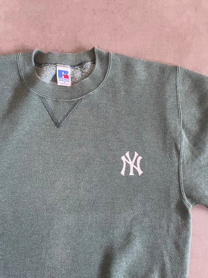 1990S RUSSELL NY YANKEES CUSTOM SWEATSHIRT (S)