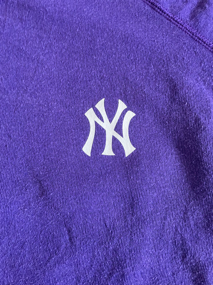 1990S HOMETOWN NY YANKEES CUSTOM SWEATSHIRT RAGLAN (XL)