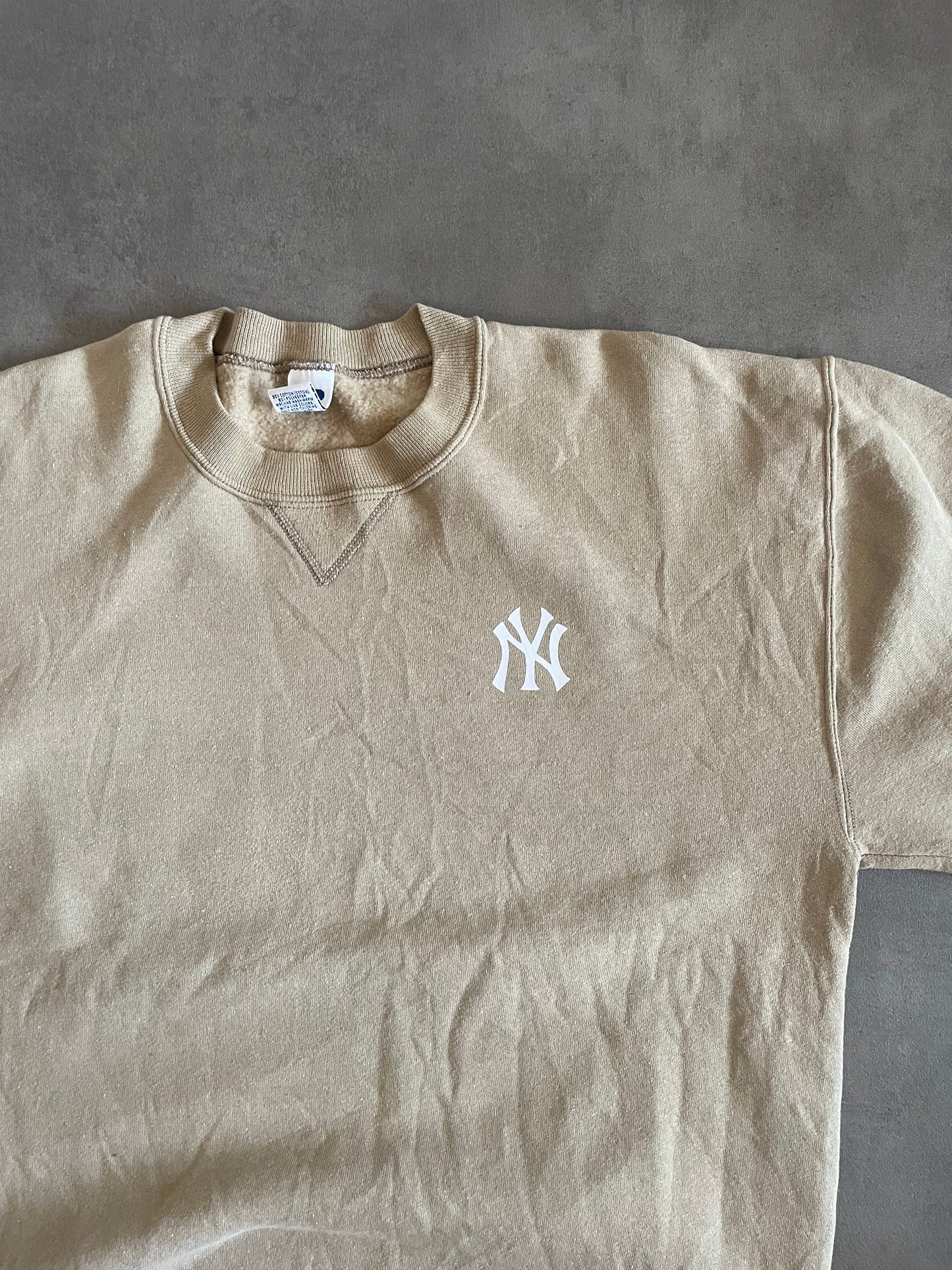 1990S RUSSELL NY YANKEES CUSTOM SWEATSHIRT (L)