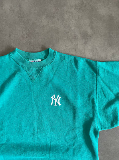 1990S HANES NY YANKEES CUSTOM SWEATSHIRT (L)