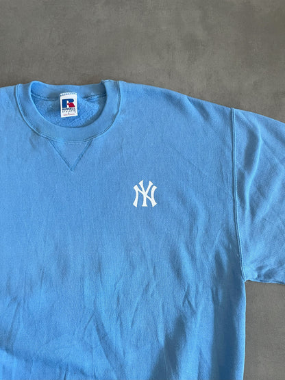 1990S RUSSELL NY YANKEES CUSTOM SWEATSHIRT (L)