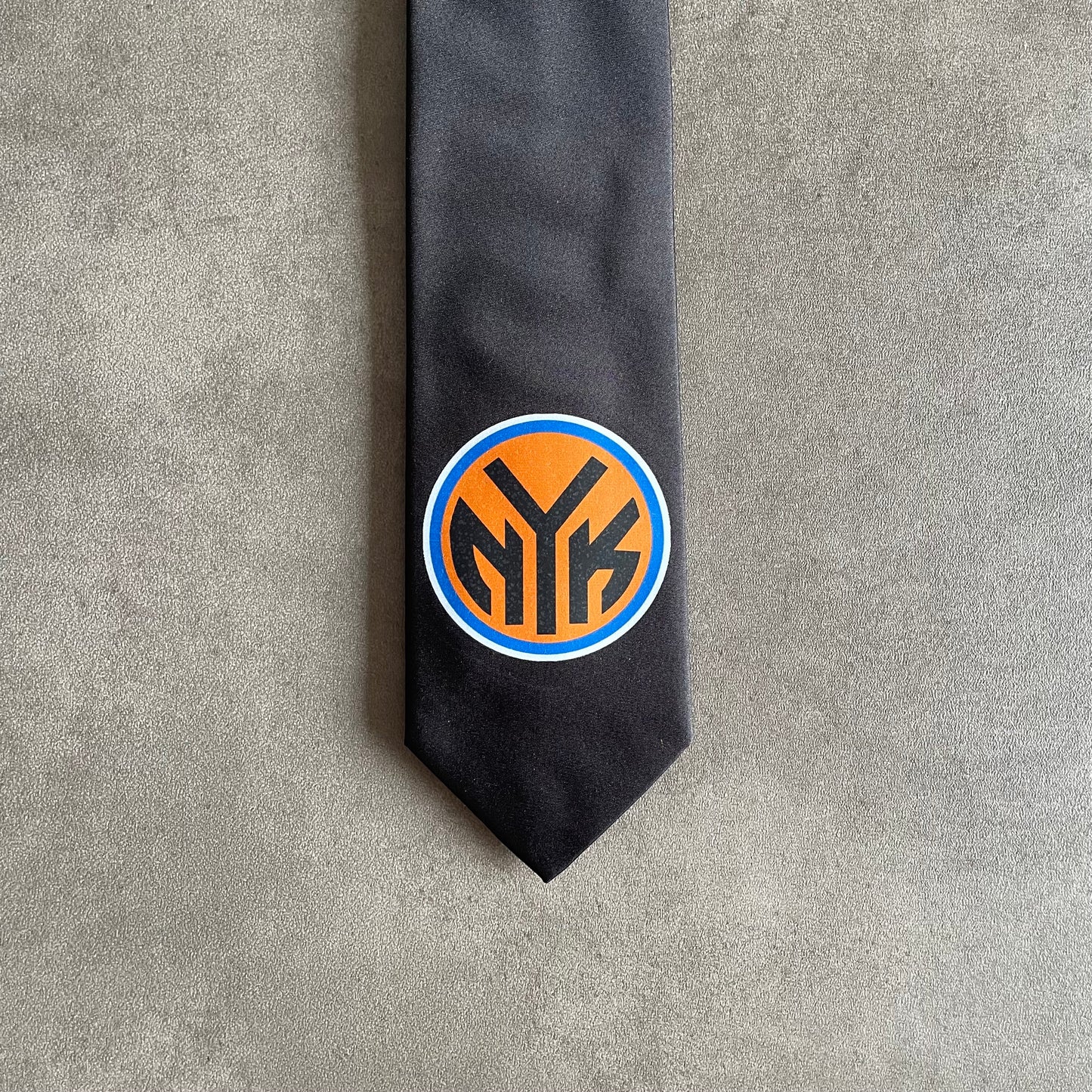 New York Knicks Black Silk Tie