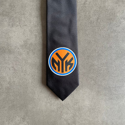 New York Knicks Black Silk Tie