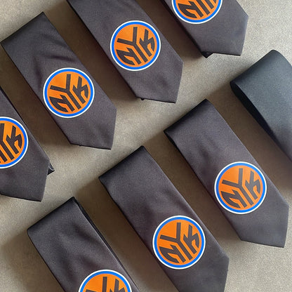 New York Knicks Black Silk Tie