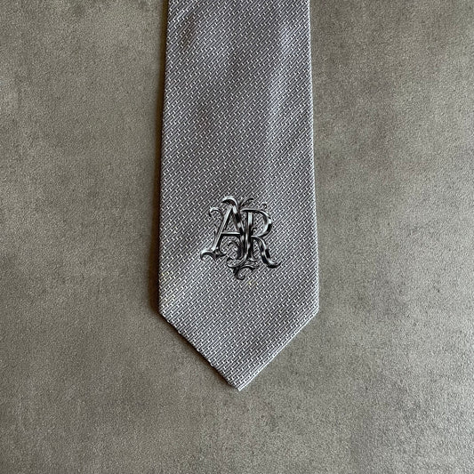 Vintage Tie "AR" Chrome