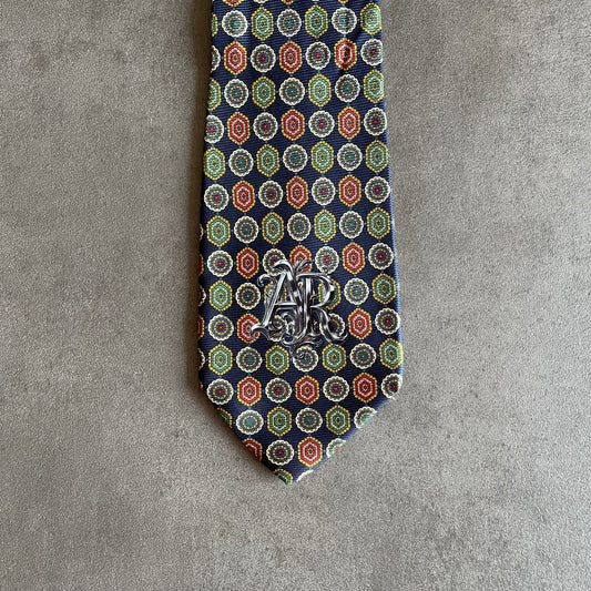 Vintage Tie "AR" Chrome