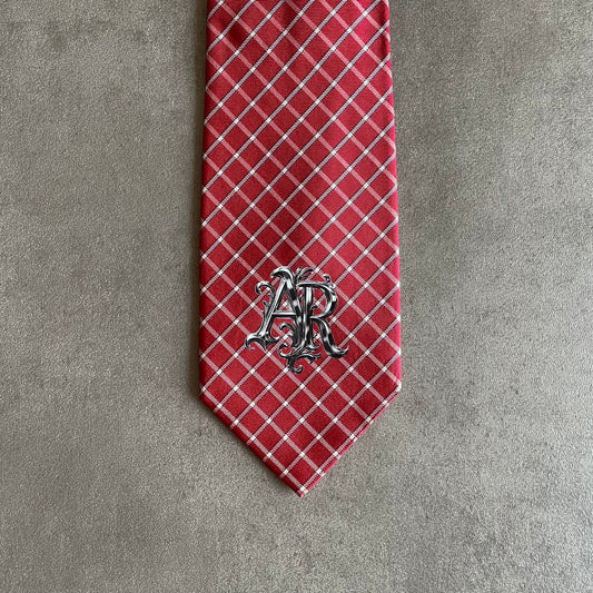 Vintage Tie "AR" Chrome