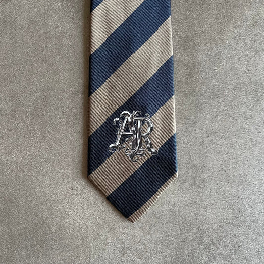Vintage "AR" Chrome Tie