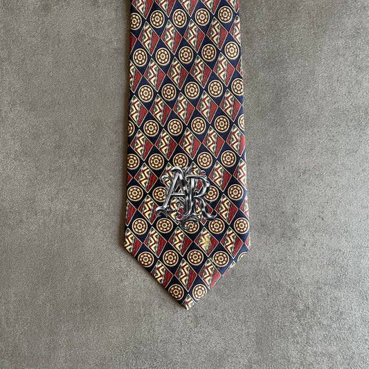 Vintage "AR" Chrome Tie