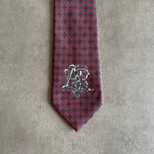 Vintage Tie "AR" Chrome
