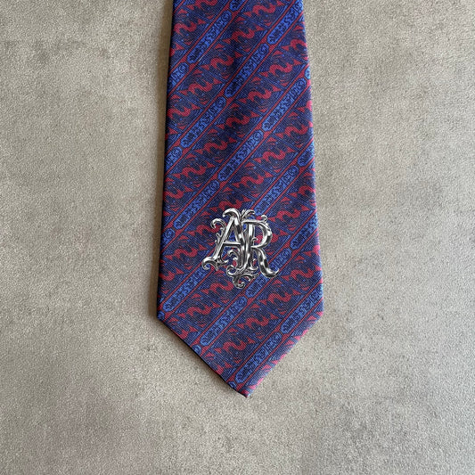 Vintage Tie "AR" Chrome